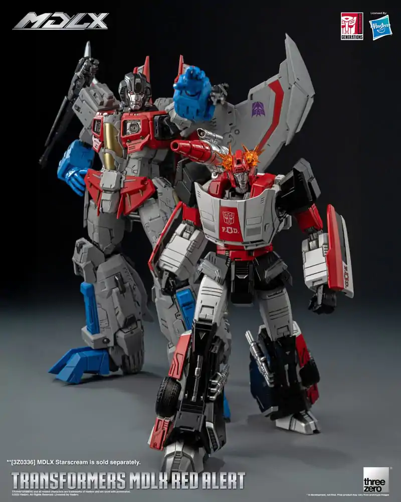 Transformers MDLX Akčná figúrka Red Alert 15 cm produktová fotografia