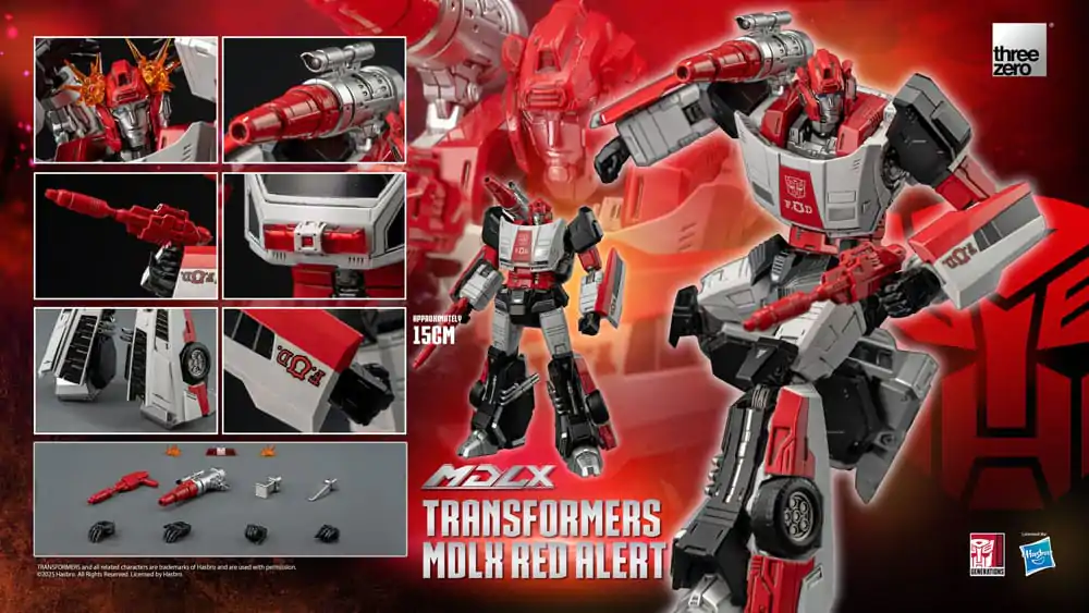 Transformers MDLX Akčná figúrka Red Alert 15 cm produktová fotografia