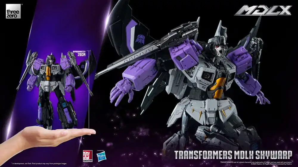 Transformers MDLX Akčná figúrka Skywarp 20 cm produktová fotografia