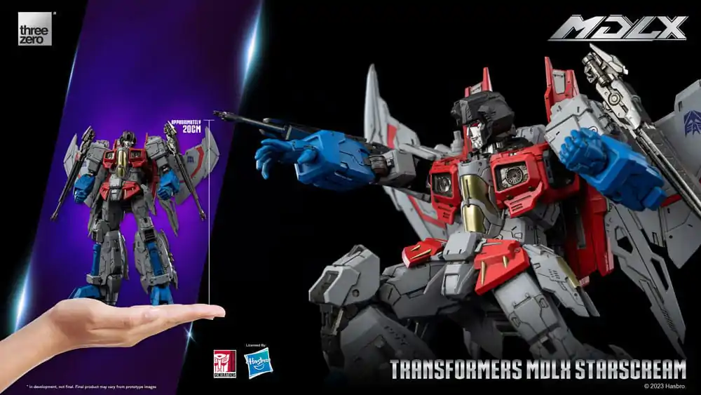 Transformers MDLX Akčná figúrka Starscream 20 cm produktová fotografia