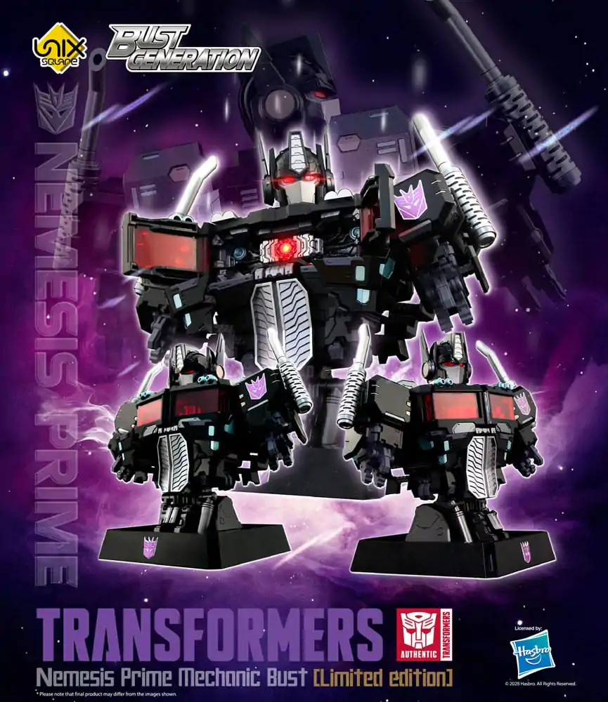 Transformers Busta Generation Mechanic Bust Nemesis Prime 16 cm produktová fotografia