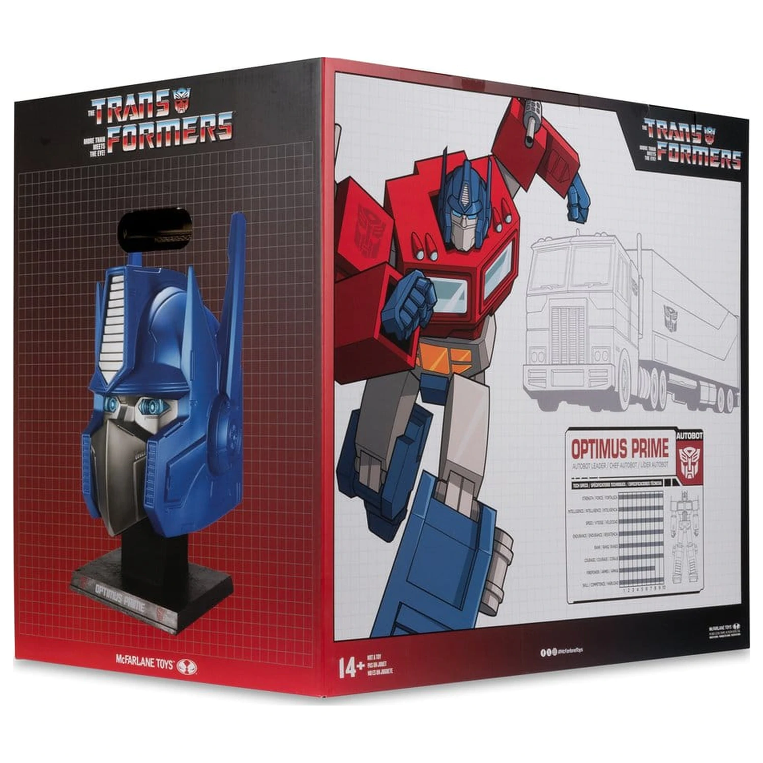 Transformers busta Optimus Prime 58 cm produktová fotografia