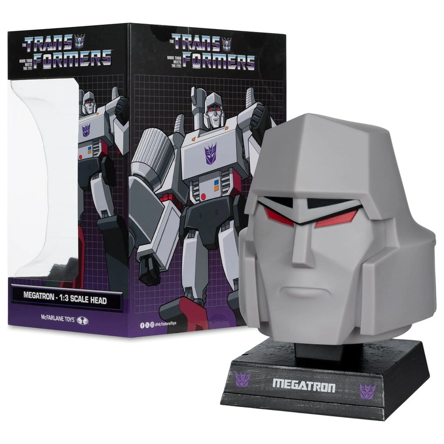 Transformers Mini Replica Head 1/3 Megatron 18 cm produktová fotografia