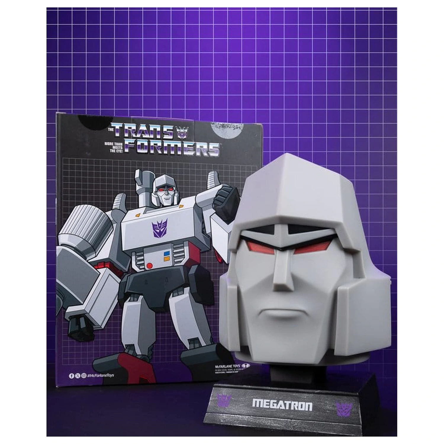 Transformers Mini Replica Head 1/3 Megatron 18 cm produktová fotografia