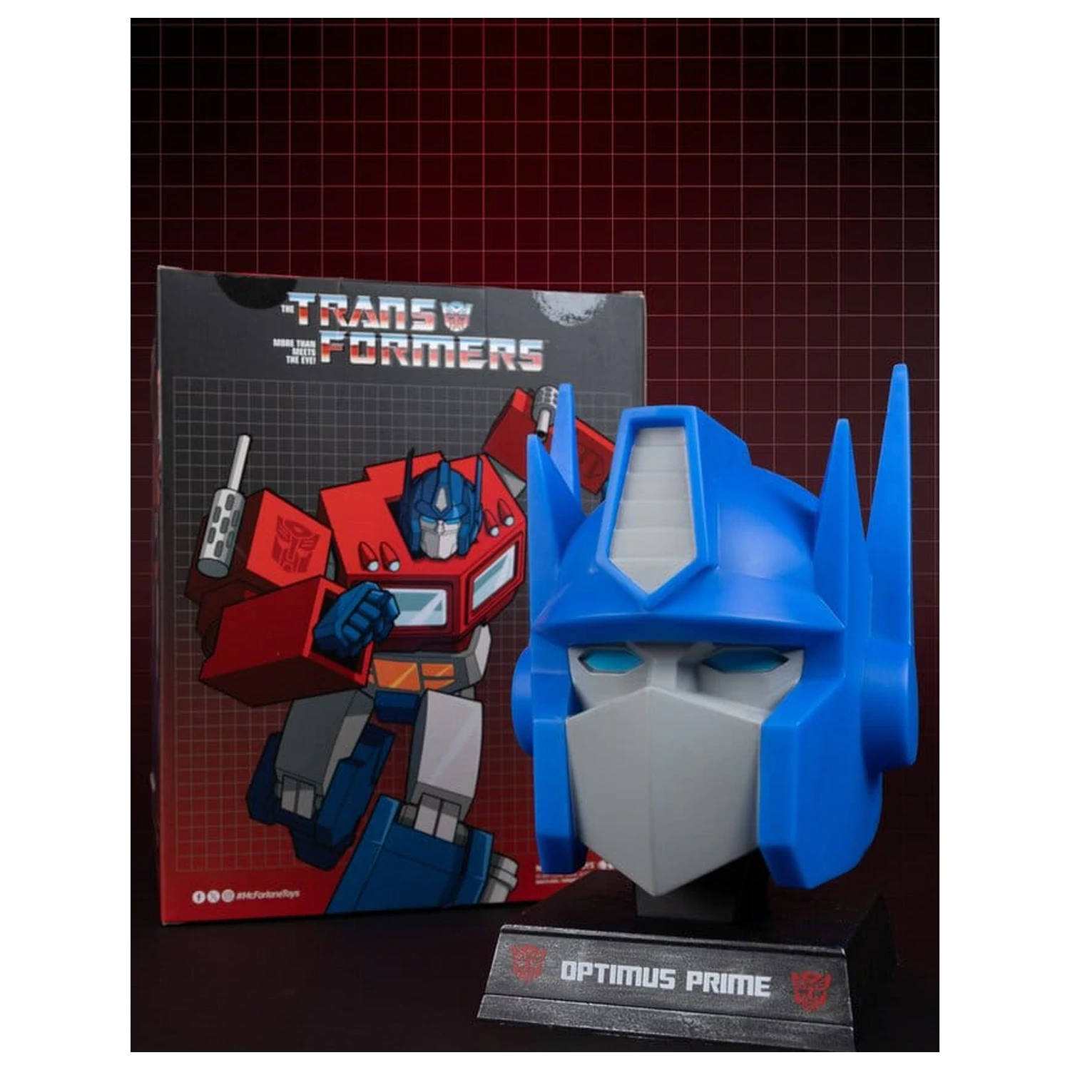 Transformers Mini replika hlavy 1/3 Optimus Prime 19 cm produktová fotografia