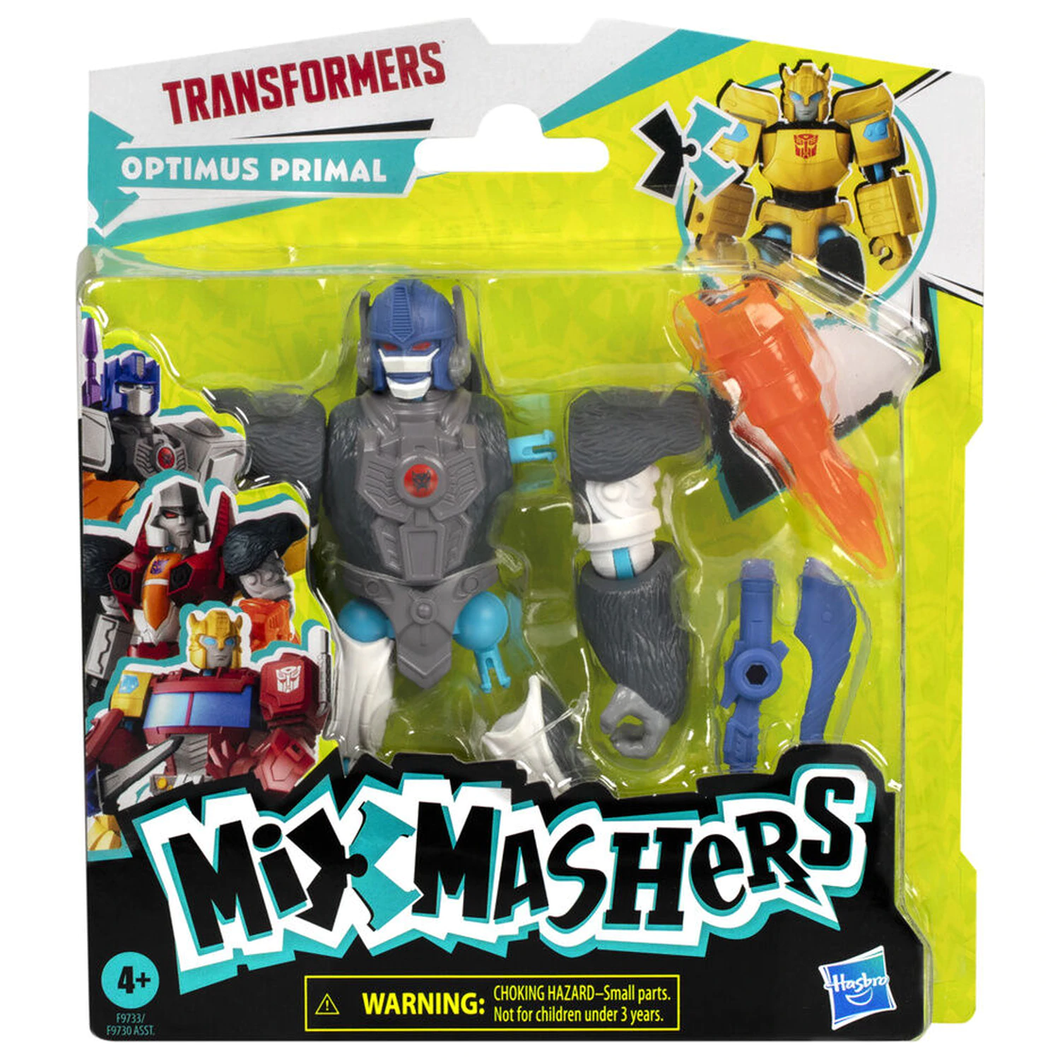 Transformers Mix Mashers figúrka Optimus Primal produktová fotografia