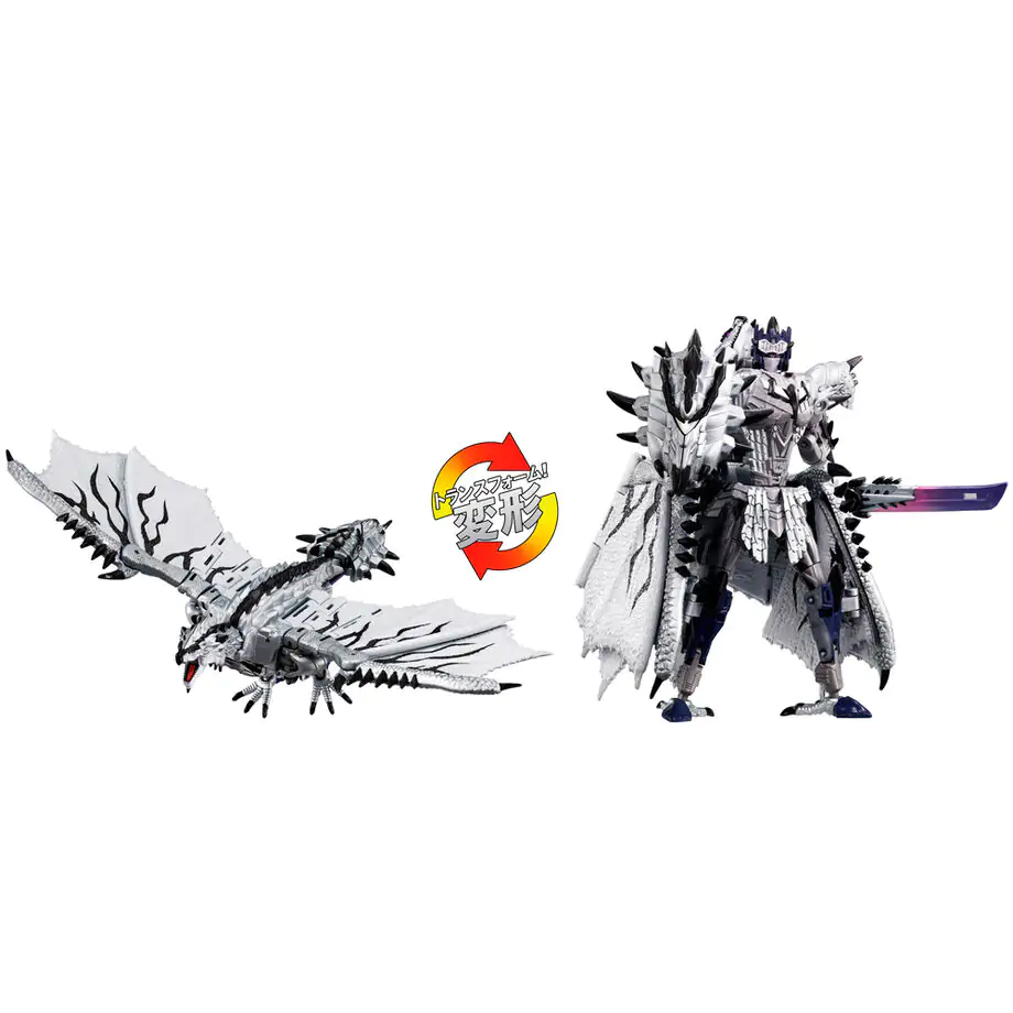 Transformers Monster Hunter Silver Rathalos Prime figúrka 13 cm produktová fotografia