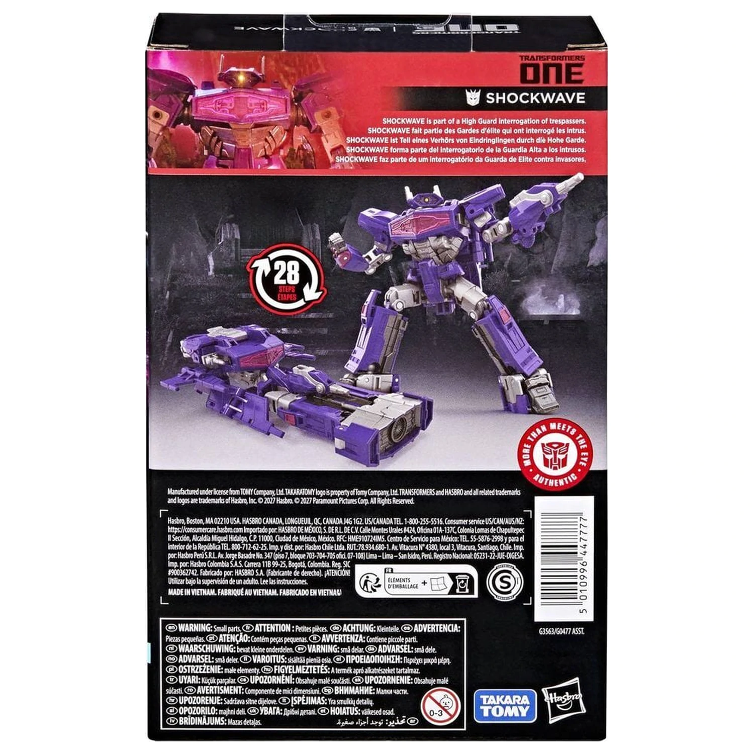 Transformers One Shockwave figúrka 13,3 cm produktová fotografia