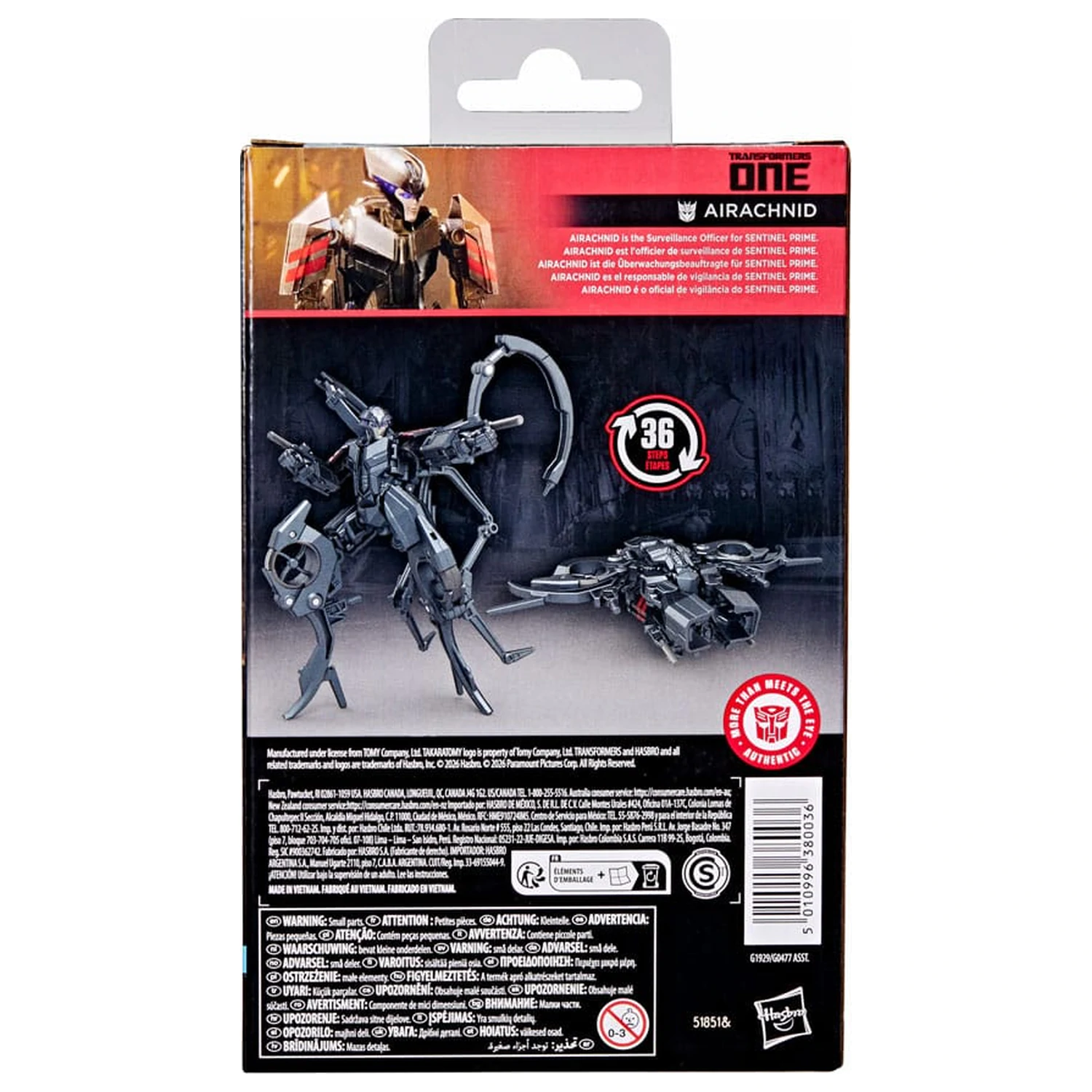 Transformers One Studio Series Deluxe Class Akčná figúrka Airachnid 11 cm produktová fotografia