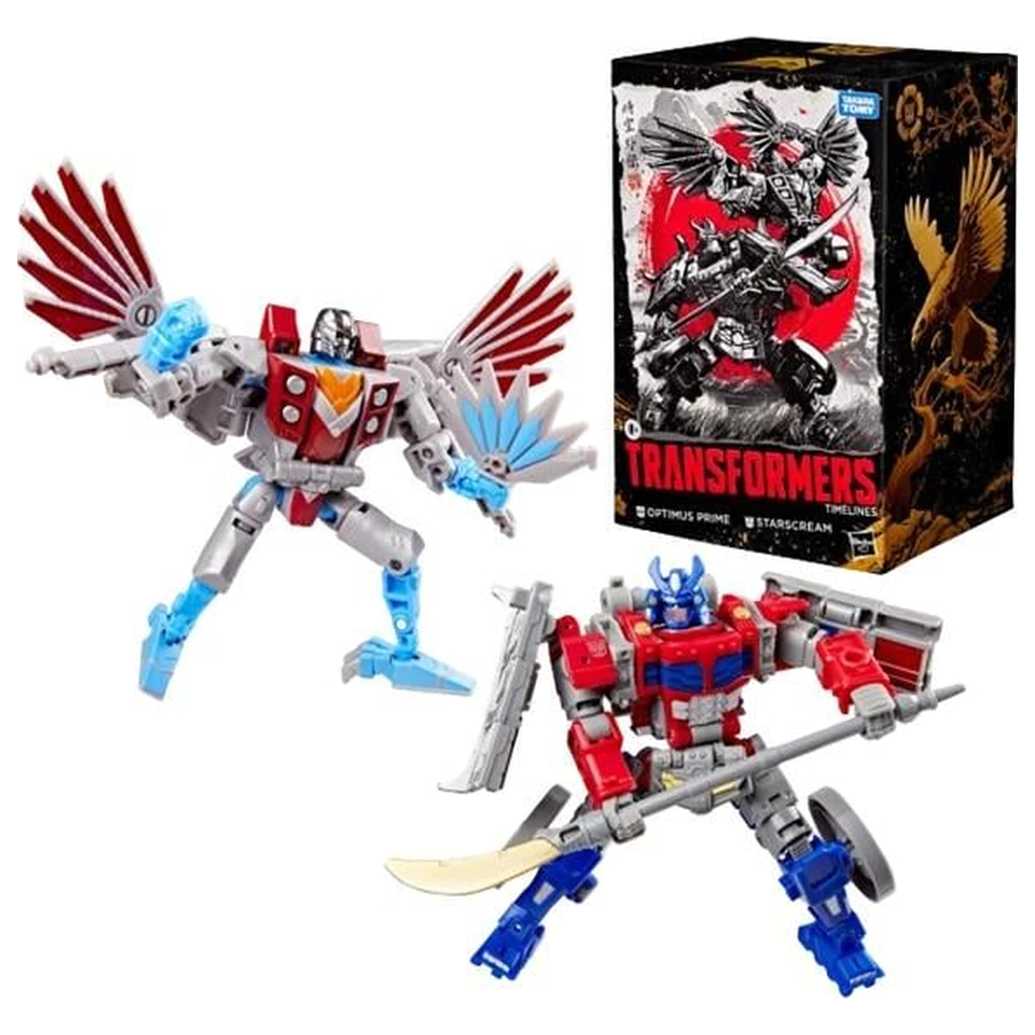 Transformers Optimus Prime & Starscream figúrka Timeline 12,5 cm produktová fotografia