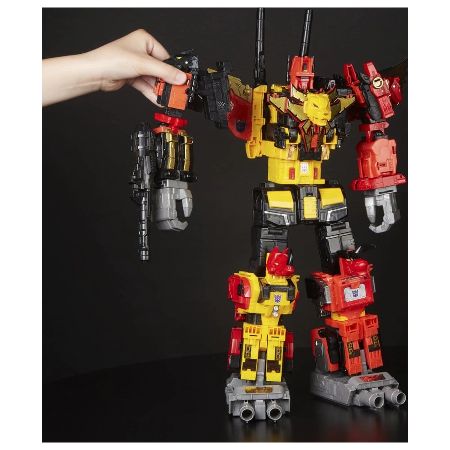 Transformers Power of the Primes Combiner Akčná figúrka Predaking 45 cm produktová fotografia