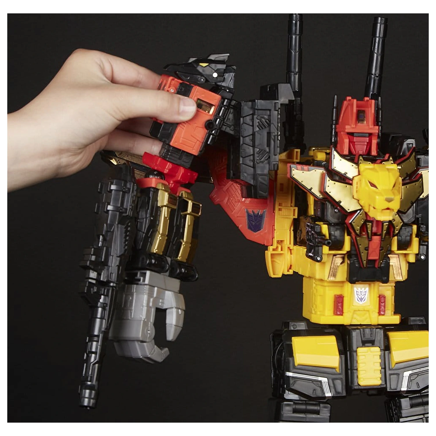 Transformers Power of the Primes Combiner Akčná figúrka Predaking 45 cm produktová fotografia