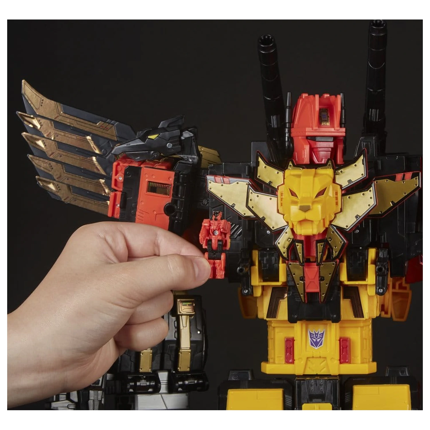 Transformers Power of the Primes Combiner Akčná figúrka Predaking 45 cm produktová fotografia