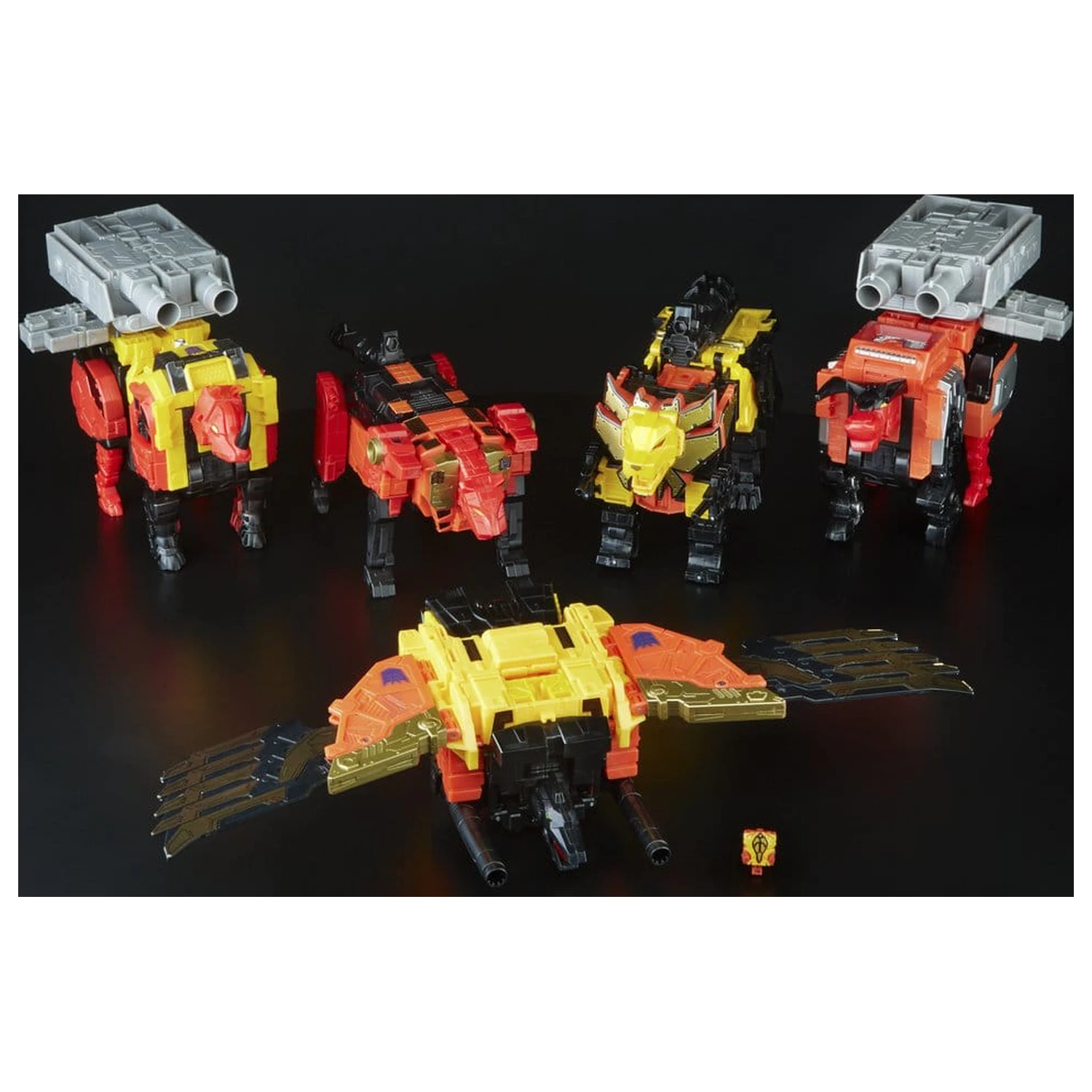 Transformers Power of the Primes Combiner Akčná figúrka Predaking 45 cm produktová fotografia