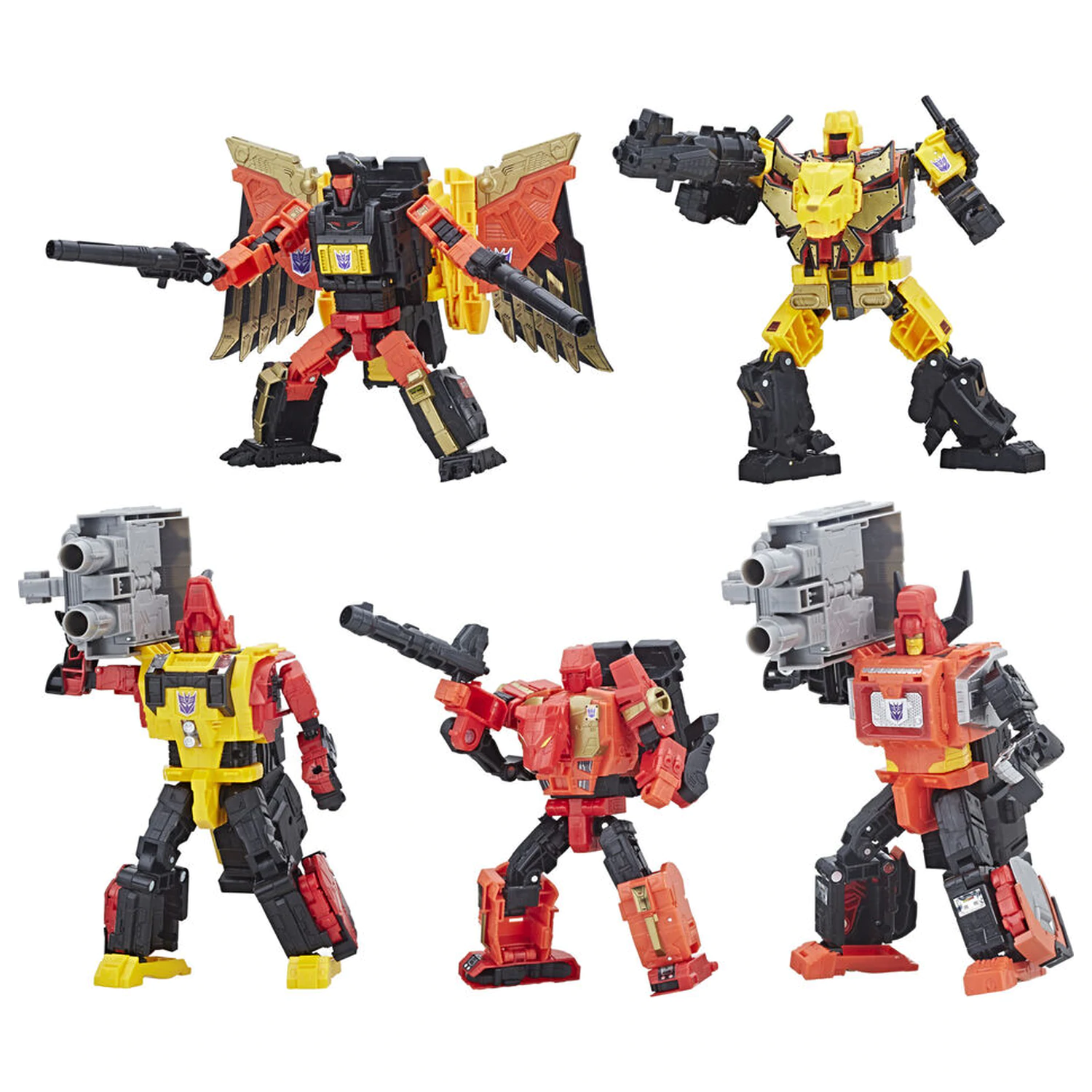 Transformers Power of the Primes Predaking Combiner set figúrky produktová fotografia