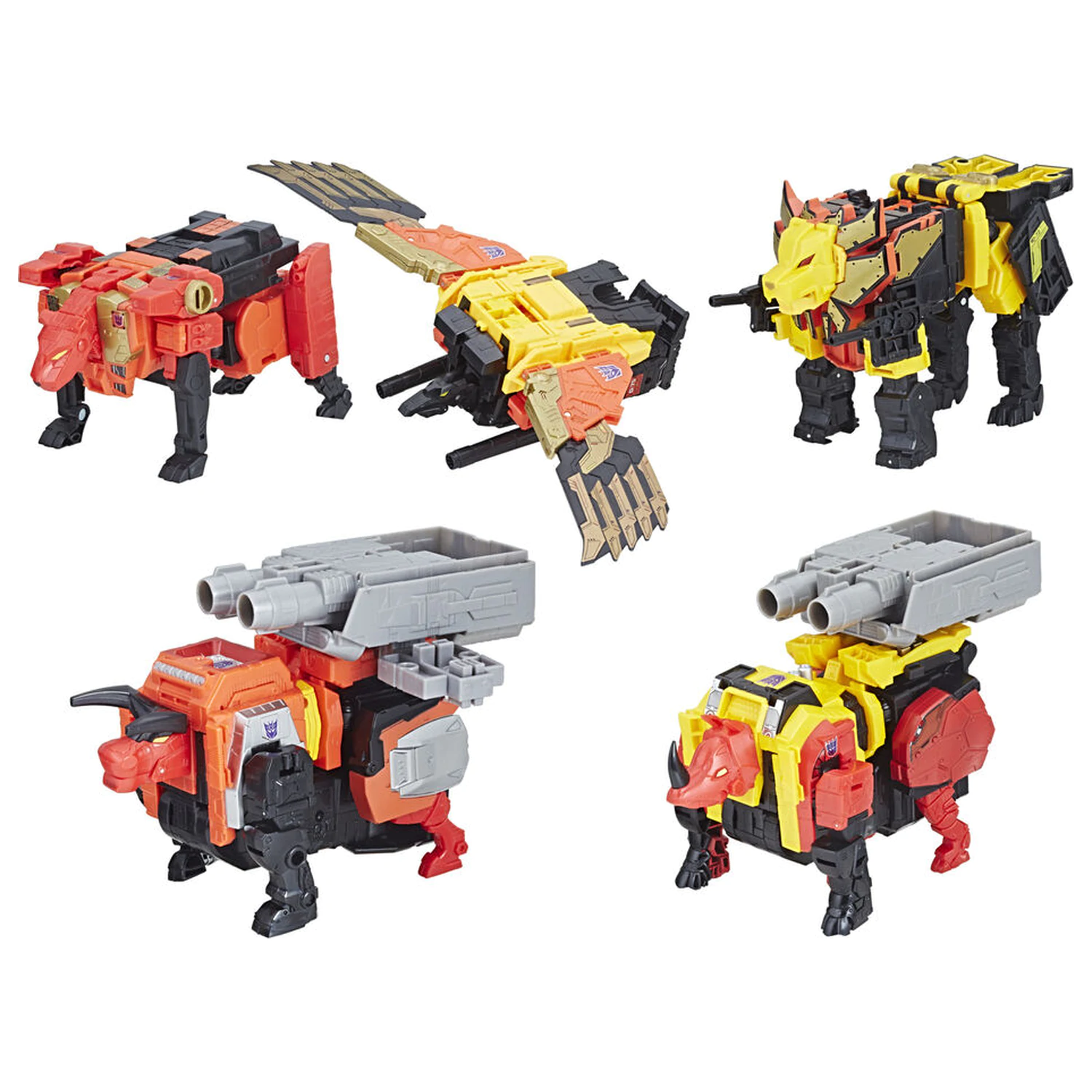 Transformers Power of the Primes Predaking Combiner set figúrky produktová fotografia