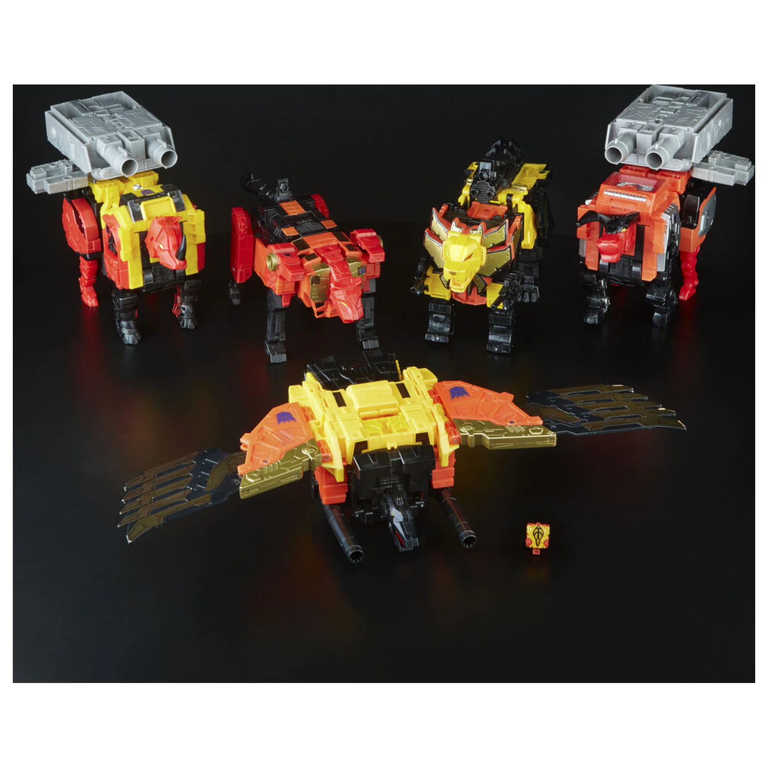 Transformers Power of the Primes Predaking Combiner set figúrky produktová fotografia