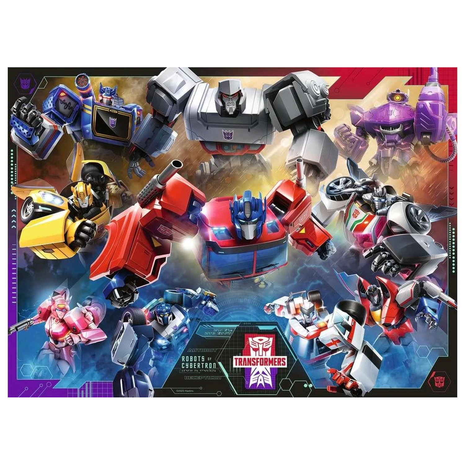 TRANSFORMERS Puzzle XXL (100 kusov) produktová fotografia