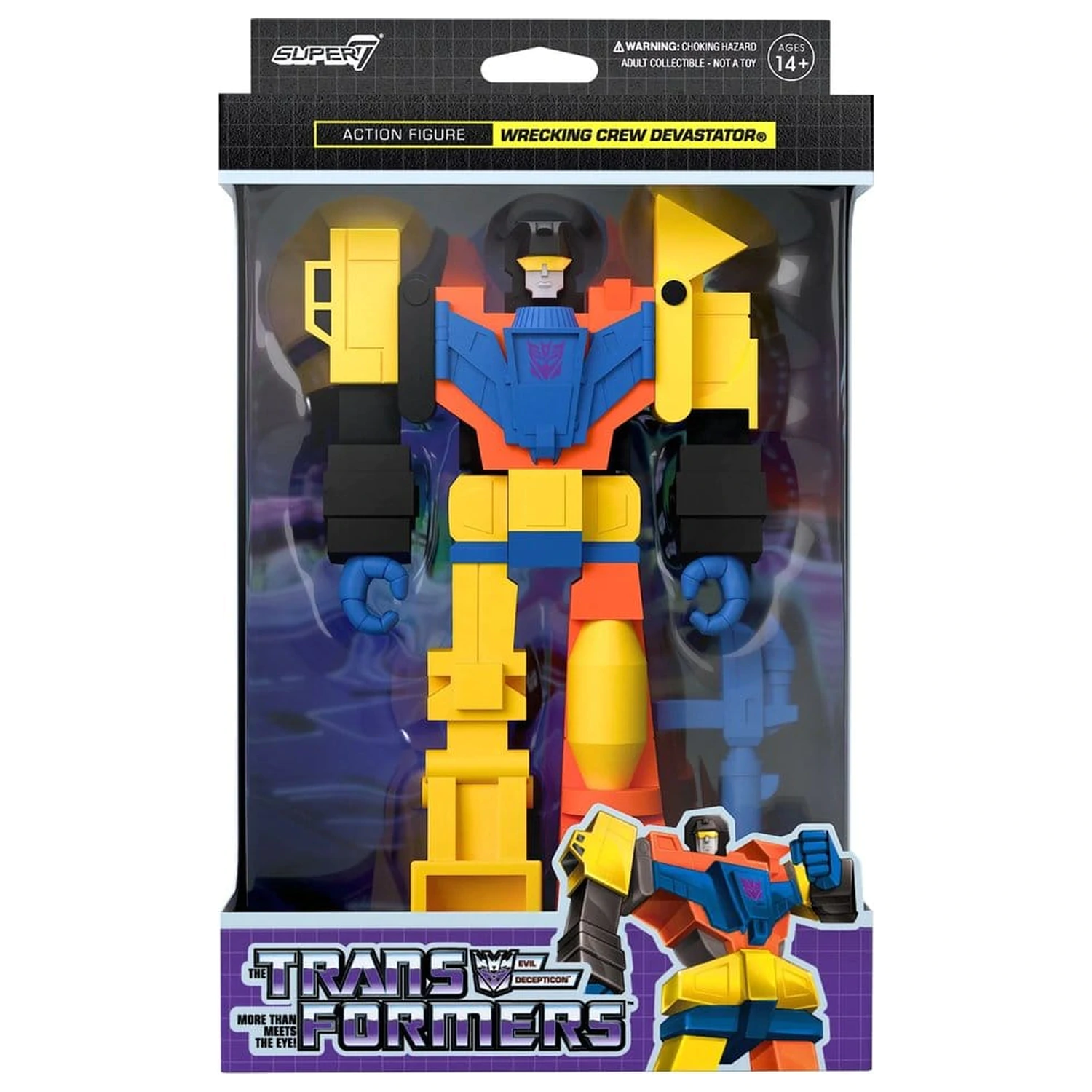 Transformers ReAction akčná figúrka Devastator 10 cm produktová fotografia