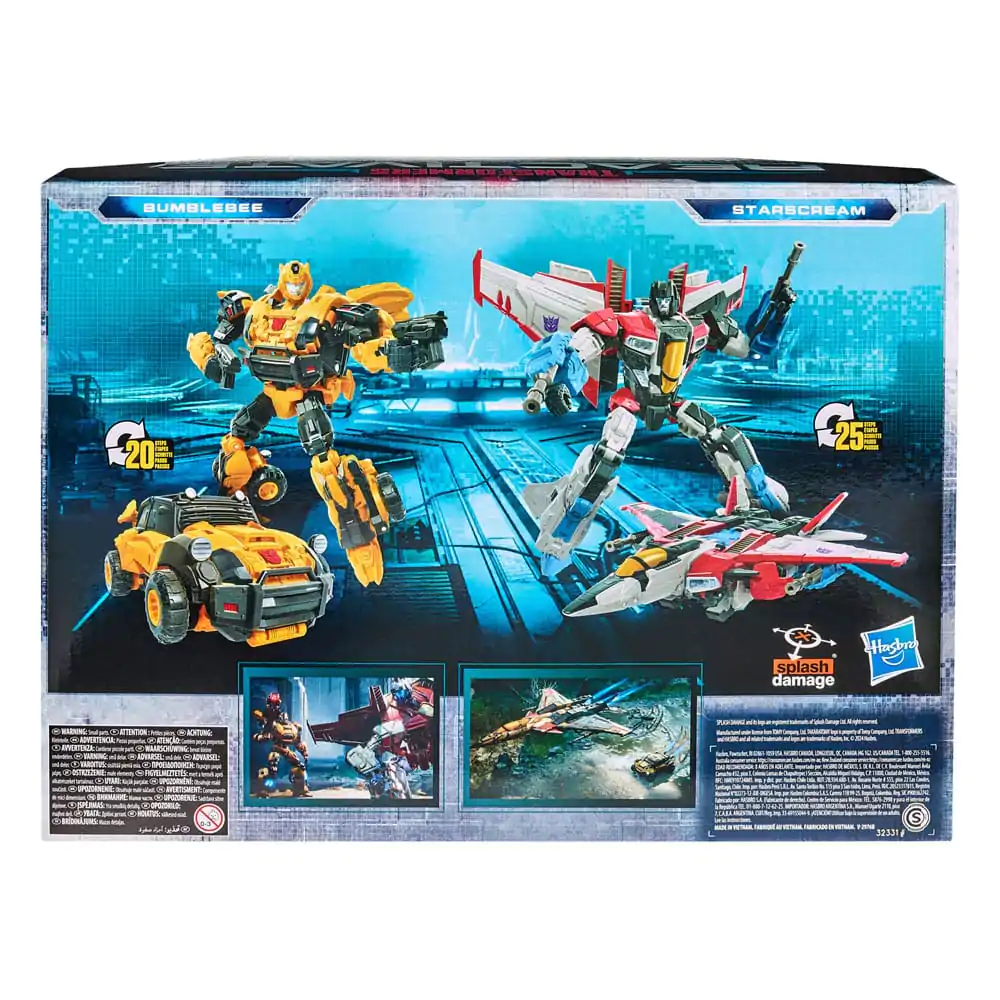 Transformers: Reactivate Akčná figúrka 2-balenie Bumblebee & Starscream 16 cm produktová fotografia