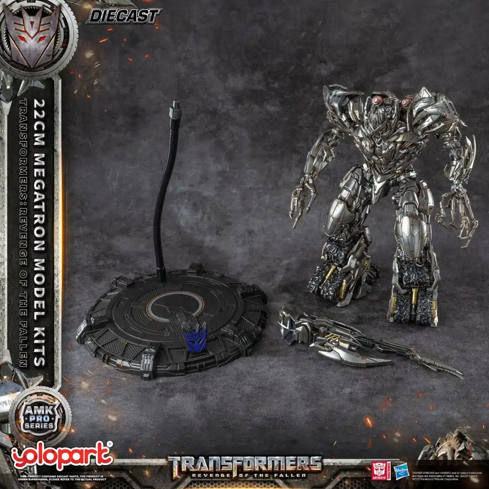 Transformers: Revenge of the Fallen AMK Pro Series Plastový Model Kit Megatron (Oversea Version) 22 cm produktová fotografia
