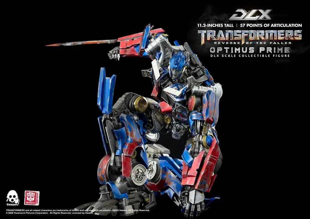 Transformers: Revenge of the Fallen DLX akčná figúrka 1/6 Optimus Prime 28 cm produktová fotografia
