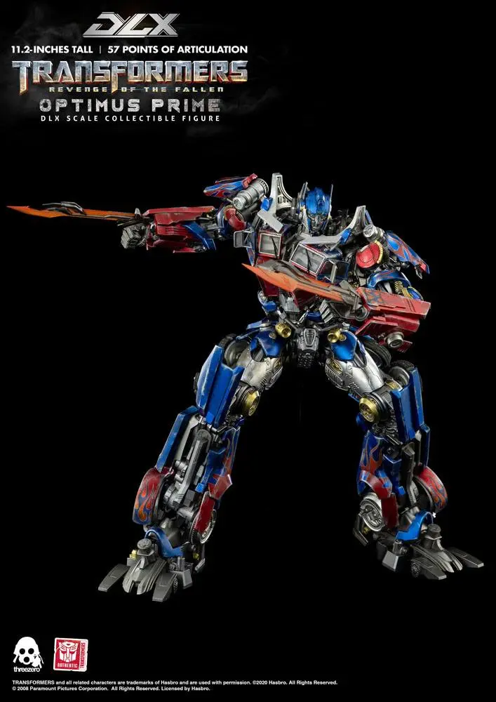 Transformers: Revenge of the Fallen DLX akčná figúrka 1/6 Optimus Prime 28 cm produktová fotografia