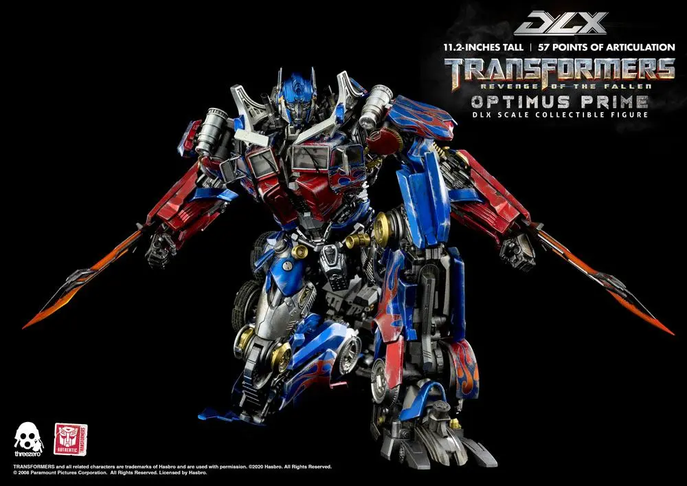 Transformers: Revenge of the Fallen DLX akčná figúrka 1/6 Optimus Prime 28 cm produktová fotografia