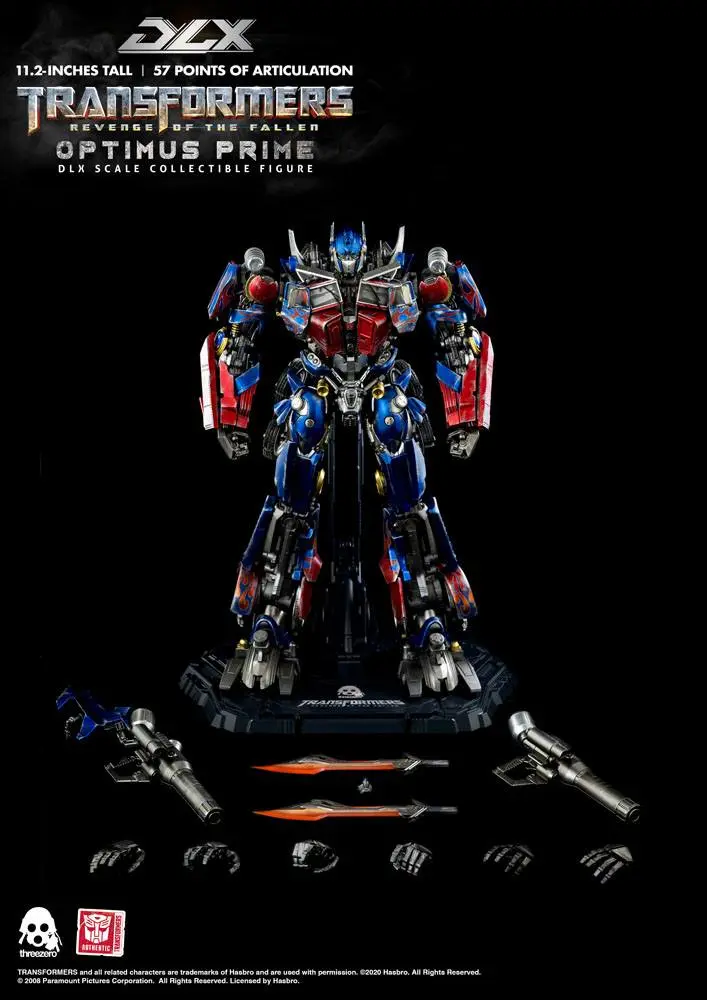 Transformers: Revenge of the Fallen DLX akčná figúrka 1/6 Optimus Prime 28 cm produktová fotografia