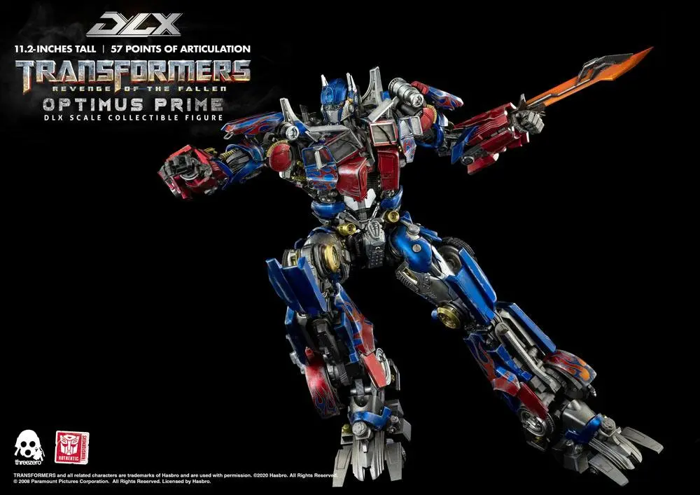 Transformers: Revenge of the Fallen DLX akčná figúrka 1/6 Optimus Prime 28 cm produktová fotografia