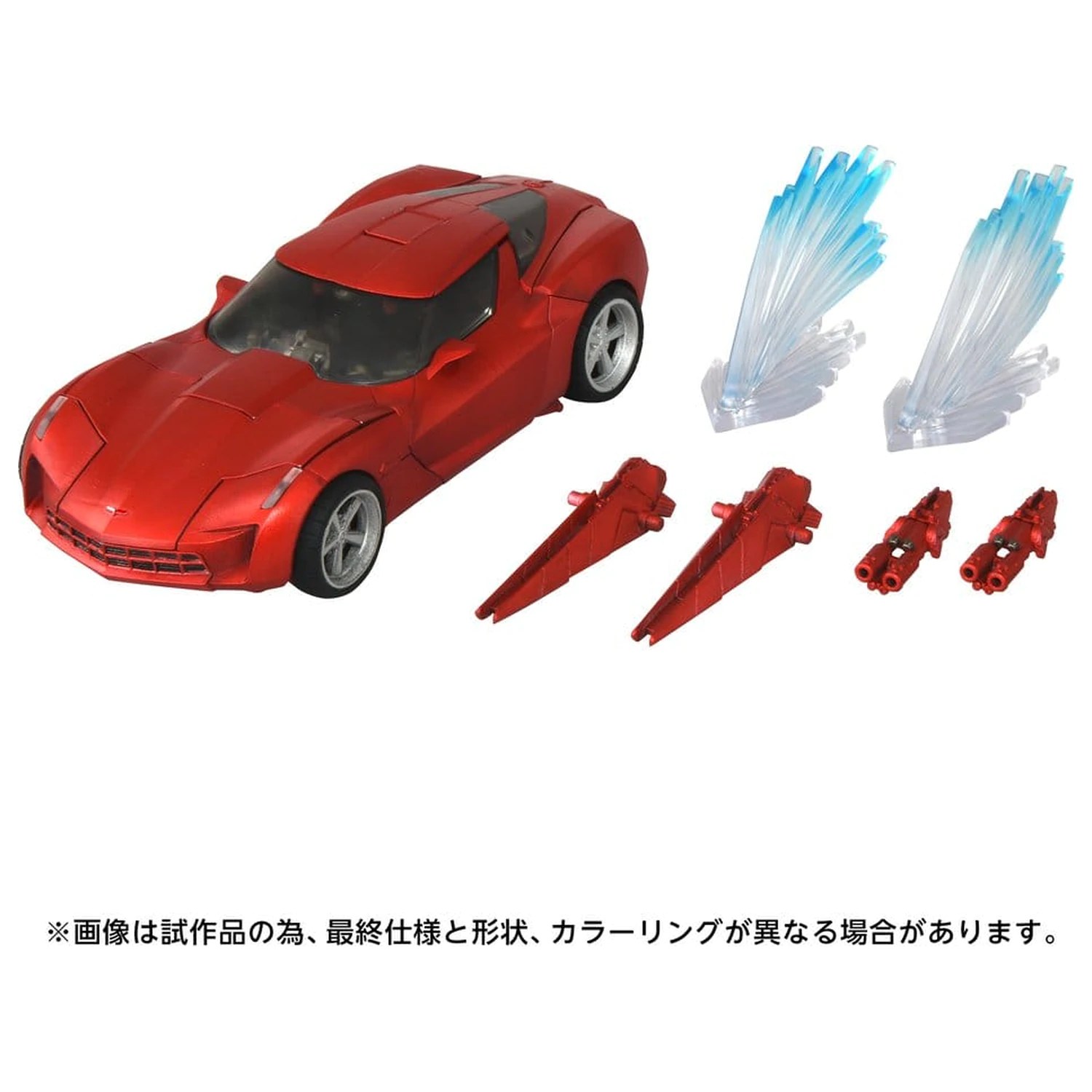 Transformers: Revenge of the Fallen Masterpiece Movie Next akčná figúrka MPMN-02 Sideswipe G1 Red 15 cm produktová fotografia