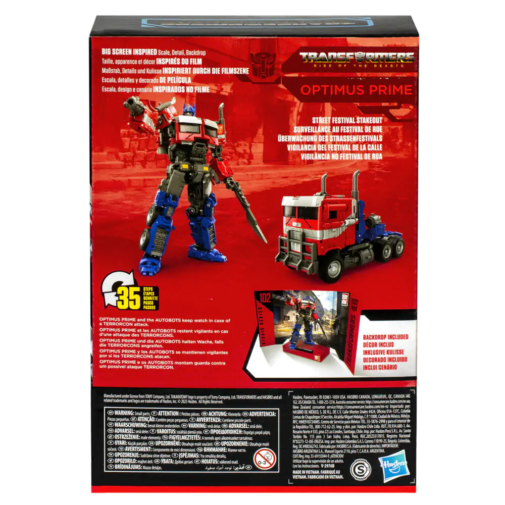 Transformers Rise of the Beast Studio Series Optimus Prime figúrka 16,5 cm termékfotó