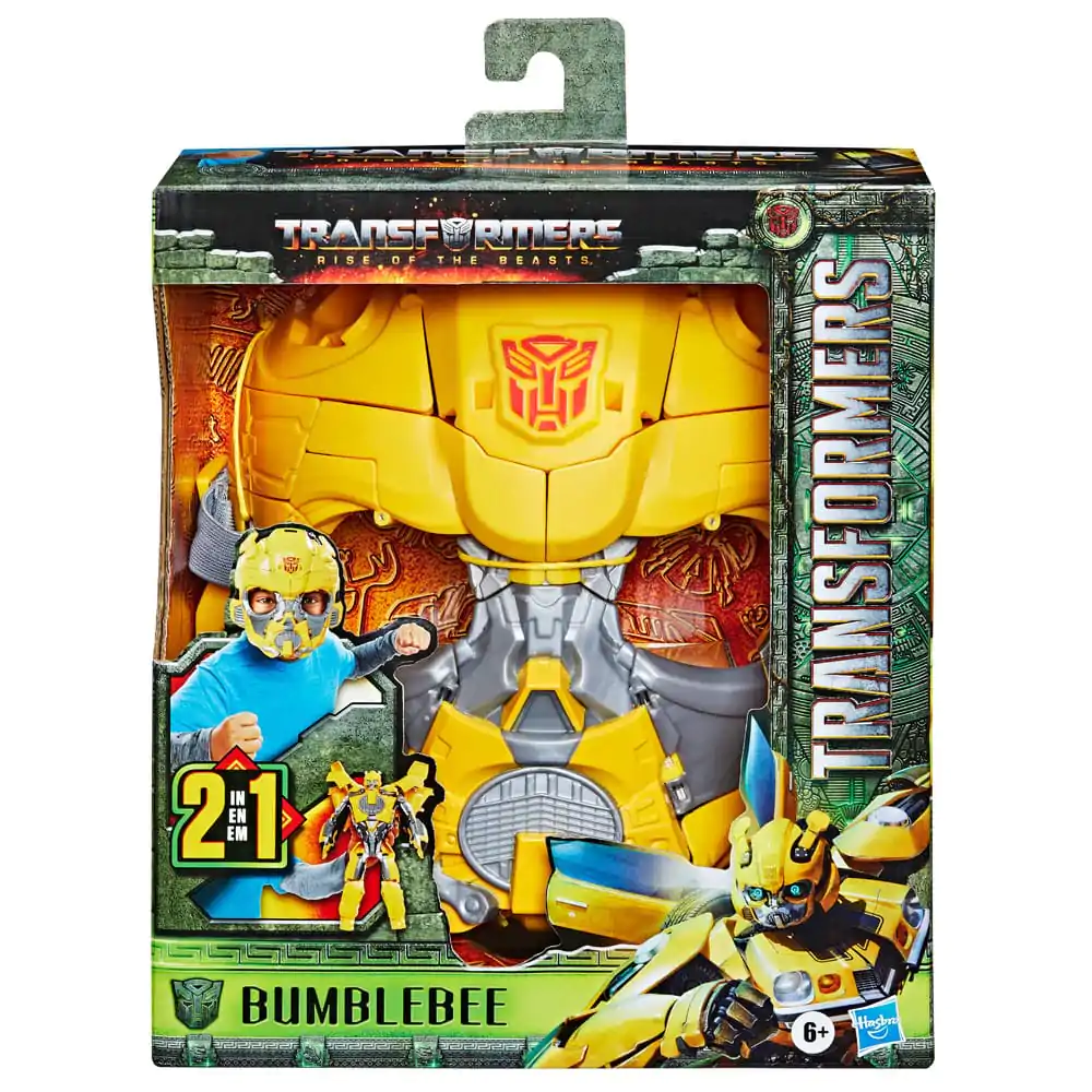 Transformers: Rise of the Beasts 2-v-1 Maska na hrdinské hry / Akčná figúrka Bumblebee 23 cm produktová fotografia