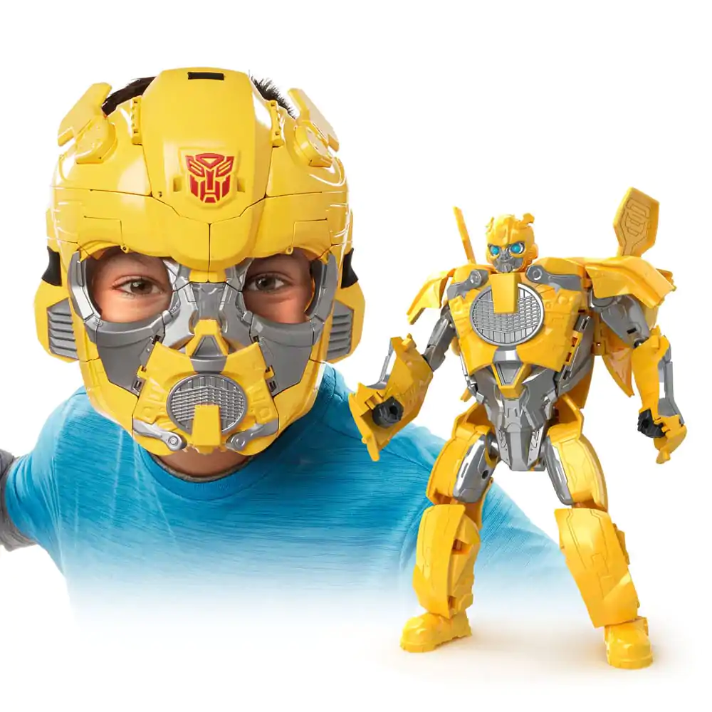 Transformers: Rise of the Beasts 2-v-1 Maska na hrdinské hry / Akčná figúrka Bumblebee 23 cm produktová fotografia
