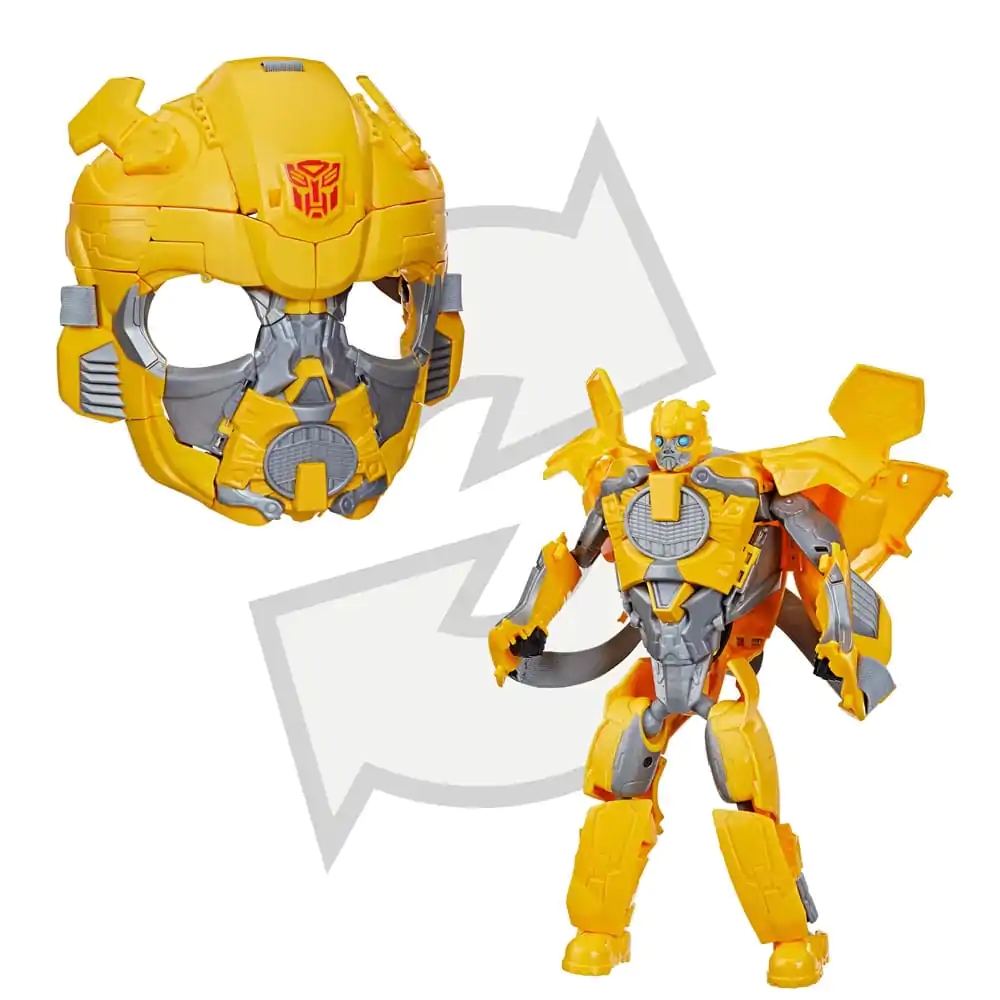 Transformers: Rise of the Beasts 2-v-1 Maska na hrdinské hry / Akčná figúrka Bumblebee 23 cm produktová fotografia