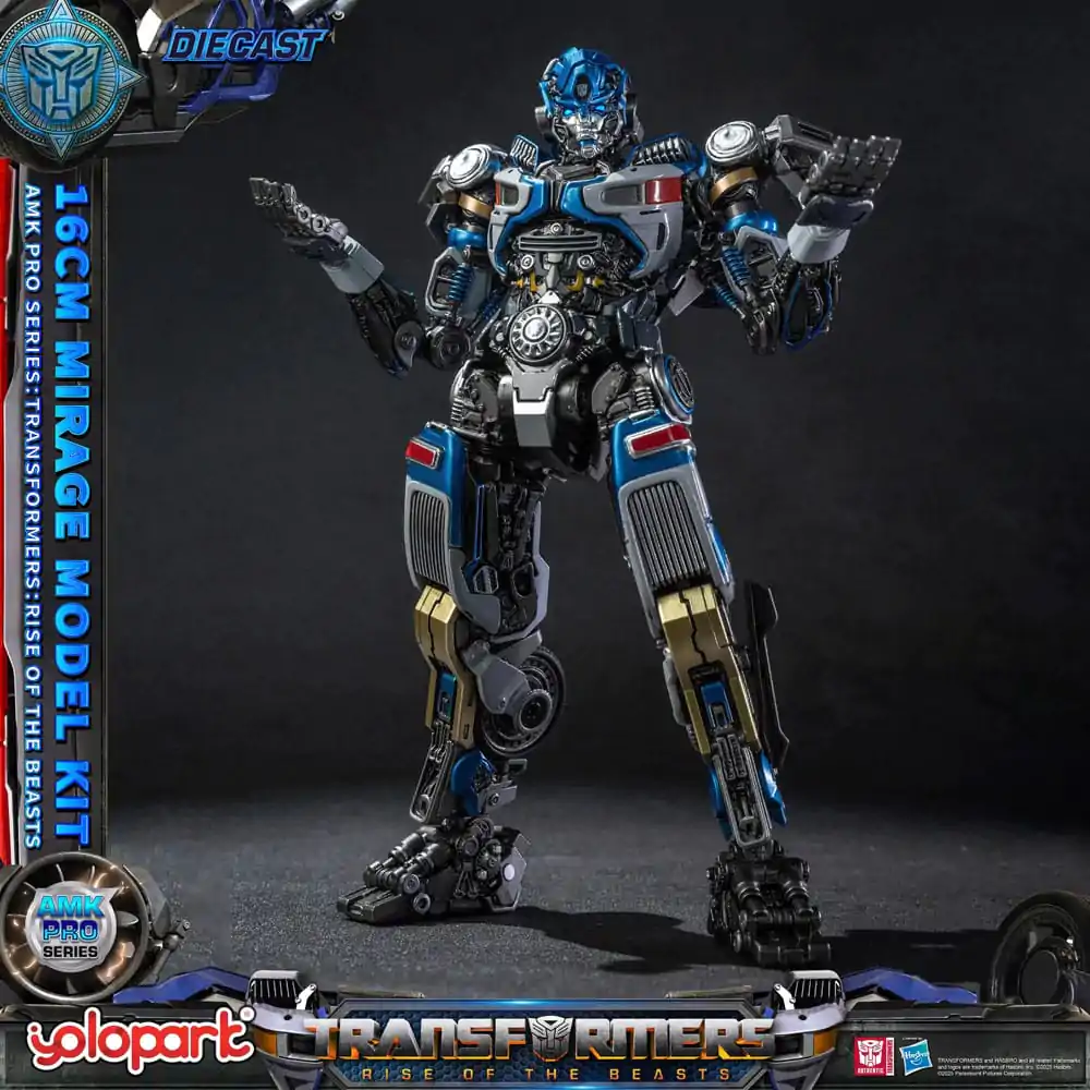 Transformers: Rise of the Beasts AMK Pro Series Plastiková modelová stavebnica Mirage (Oversea Version) 16 cm produktová fotografia