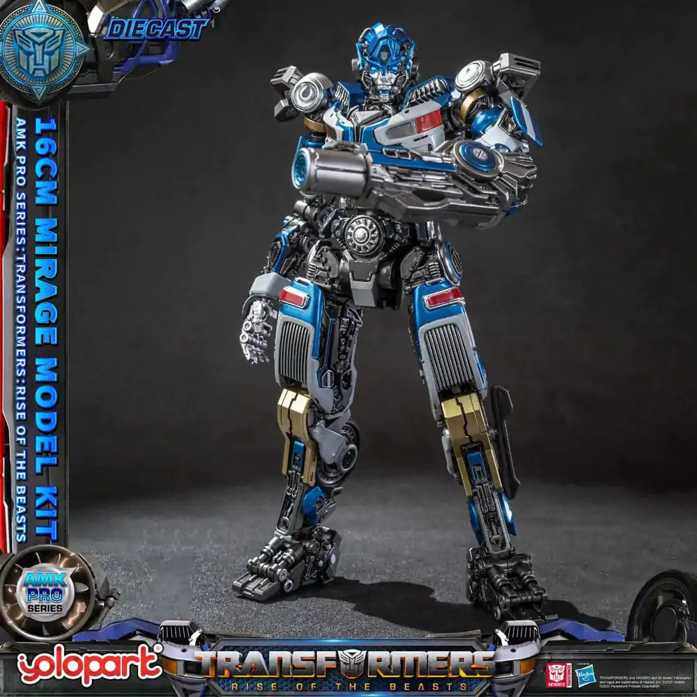 Transformers: Rise of the Beasts AMK Pro Series Plastiková modelová stavebnica Mirage (Oversea Version) 16 cm produktová fotografia