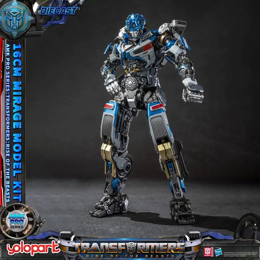 Transformers: Rise of the Beasts AMK Pro Series Plastiková modelová stavebnica Mirage (Oversea Version) 16 cm produktová fotografia