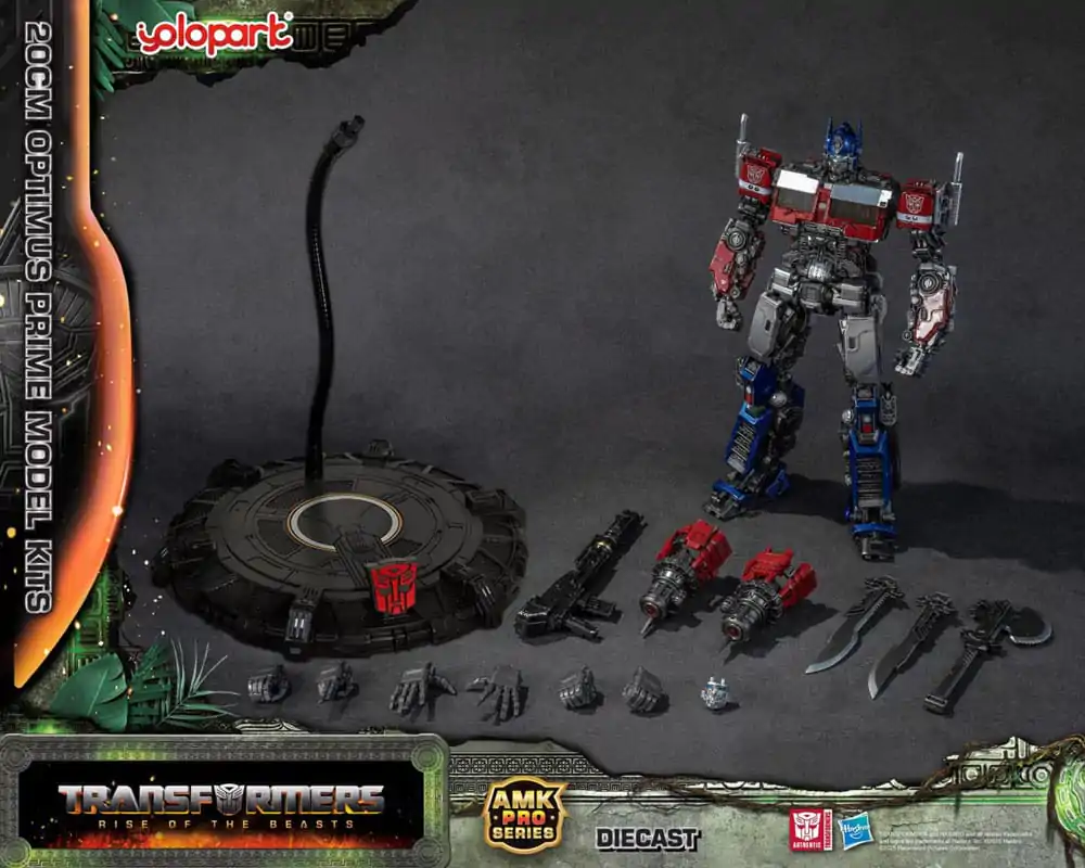 Transformers: Rise of the Beasts AMK Pro Series Plastiková stavebnica Optimus Prime (Oversea Version) 20 cm produktová fotografia
