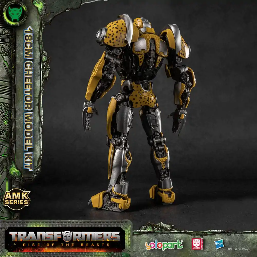 Transformers: Rise of the Beasts AMK sorozat műanyag modellkészlet Cheetor 22 cm termékfotó