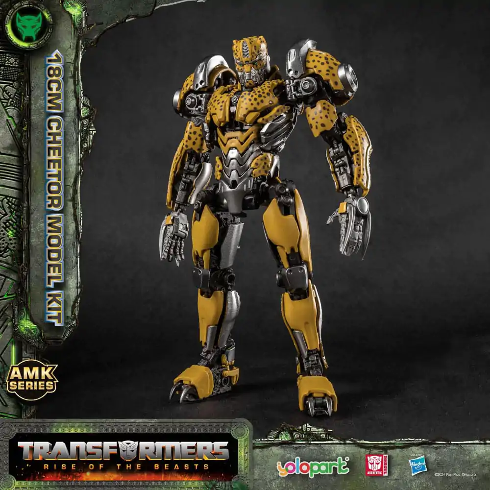 Transformers: Rise of the Beasts AMK sorozat műanyag modellkészlet Cheetor 22 cm termékfotó