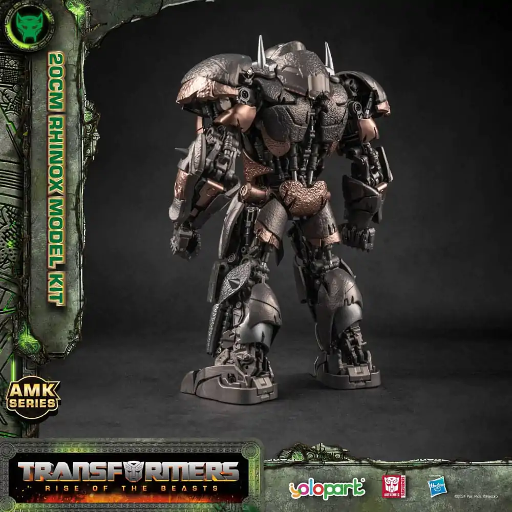 Transformers: Rise of the Beasts AMK Series Plastiková modelová stavebnica Rhinox 20 cm produktová fotografia