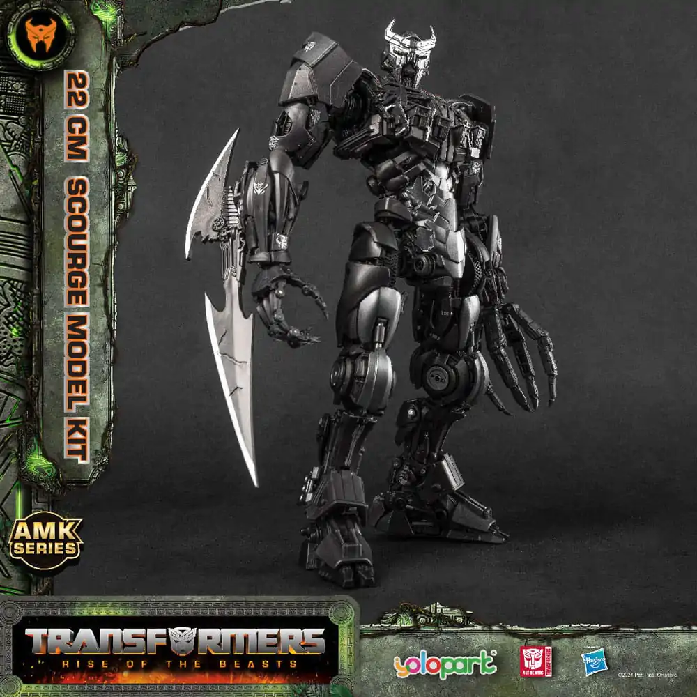 Transformers: Rise of the Beasts AMK Séria Plastový model Scourge 22 cm termékfotó