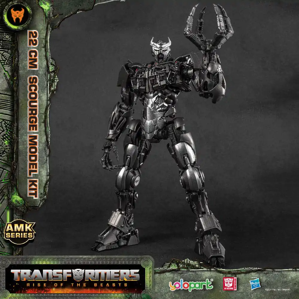 Transformers: Rise of the Beasts AMK Séria Plastový model Scourge 22 cm termékfotó