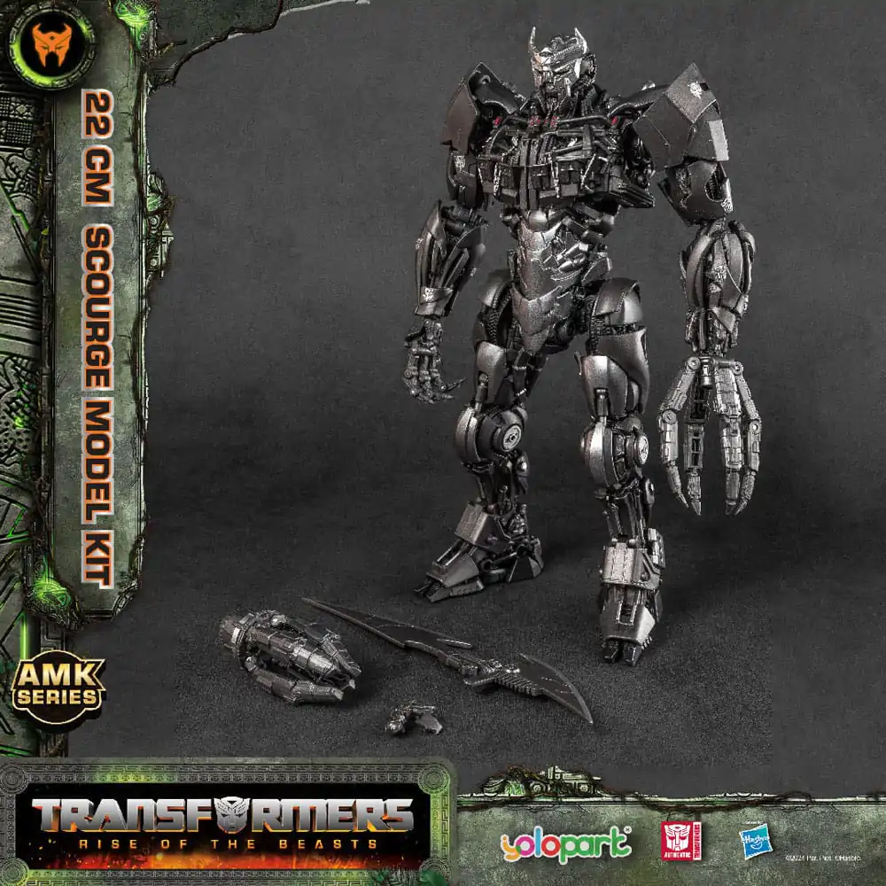 Transformers: Rise of the Beasts AMK Séria Plastový model Scourge 22 cm termékfotó