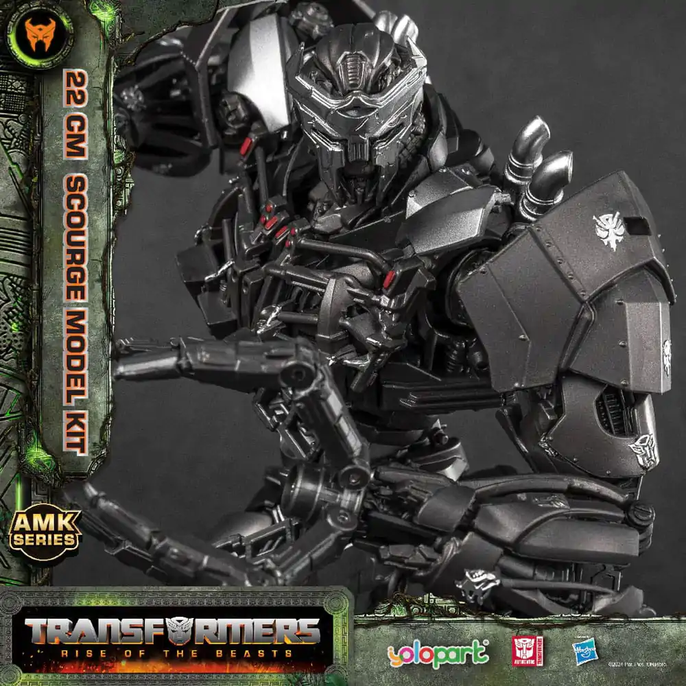 Transformers: Rise of the Beasts AMK Séria Plastový model Scourge 22 cm termékfotó