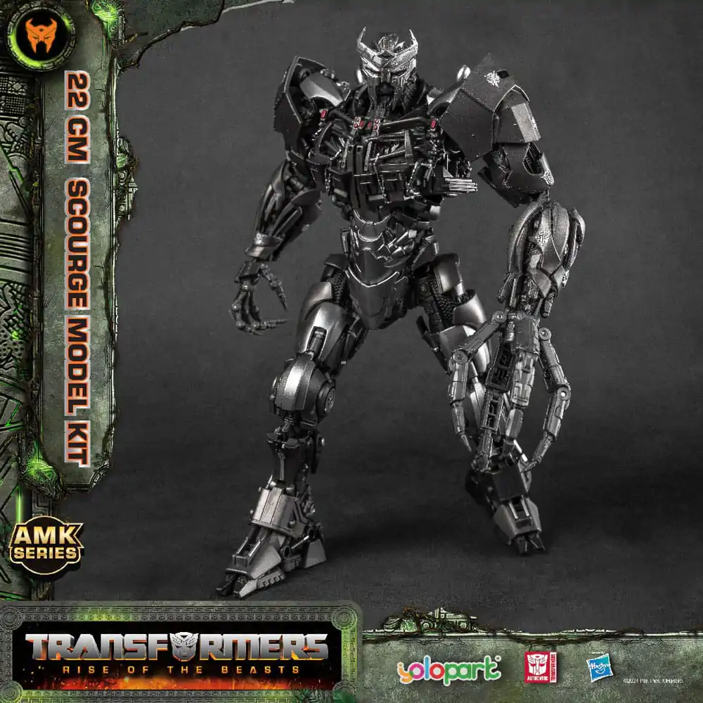 Transformers: Rise of the Beasts AMK Séria Plastový model Scourge 22 cm termékfotó