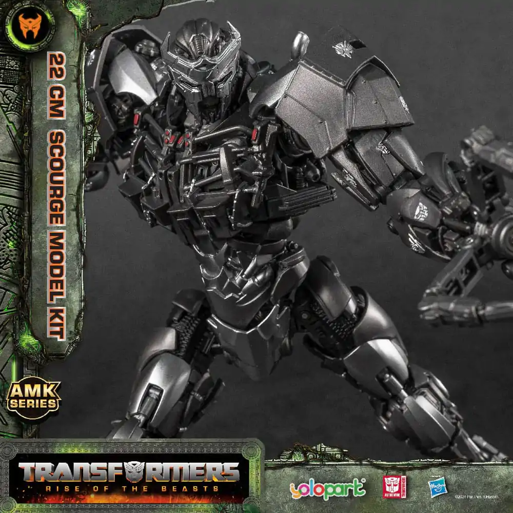 Transformers: Rise of the Beasts AMK Séria Plastový model Scourge 22 cm termékfotó