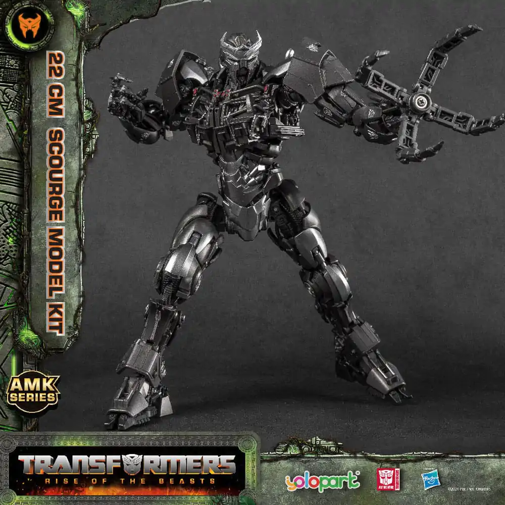 Transformers: Rise of the Beasts AMK Séria Plastový model Scourge 22 cm termékfotó