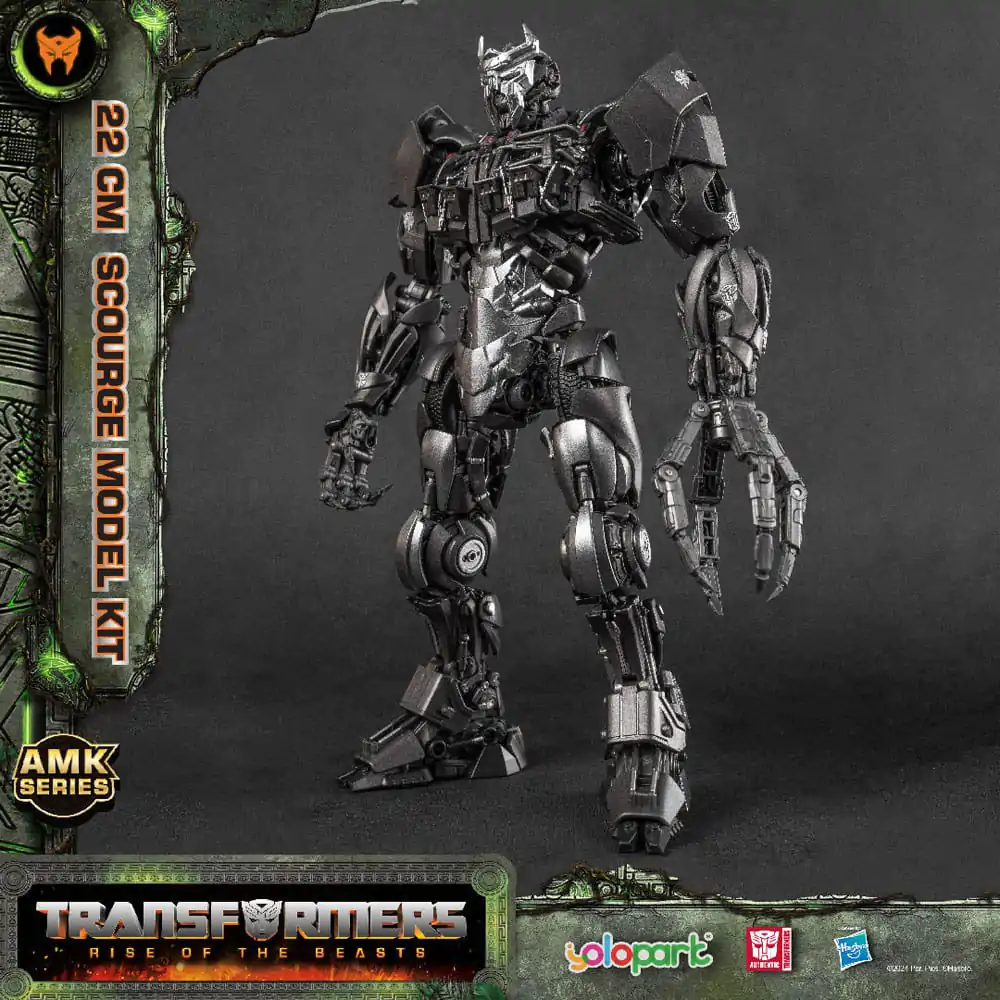 Transformers: Rise of the Beasts AMK Séria Plastový model Scourge 22 cm termékfotó